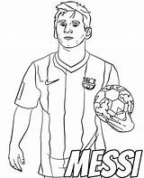 Messi Coloring Pages Ronaldo Lionel Football Soccer Print Player Topcoloringpages Sheets sketch template