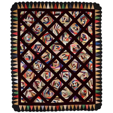 Victorian Contained Crazy Quilt At 1stdibs