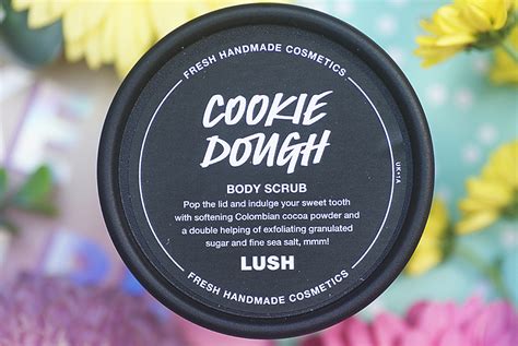 review lush cookie dough body scrub oh my