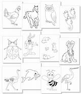 Malbuch Tiere Kinder Malvorlagen Tierbilder Jungs Ausmalen Zeichnen Dein Tieren Kleinkinder Motive Malbuecher Buch sketch template