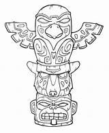 Tiki Mask Drawing Paintingvalley Drawings sketch template