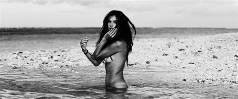 Alessandra Ambrosio Topless For Sunset And Moonlight Scandal Planet