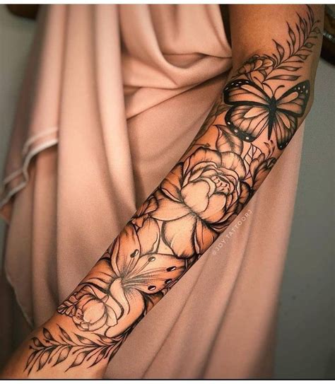 Tattoo Feminine Tattoo Sleeves Floral Tattoo Sleeve Arm Sleeve