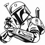 Boba Fett Bounty Starwars Mandalorian Bobba Clipartmag Cricut Eps Gun Larue sketch template