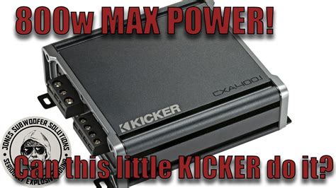 ad  amp dyno kicker cxad  jones subwoofer solutions jss youtube