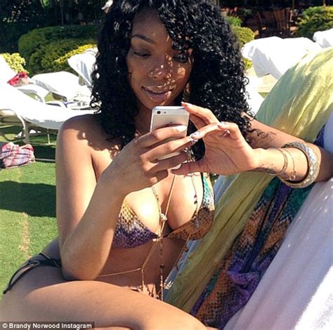first look at brandy norwood s engagement ring from fiance ryan press daily mail online