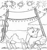 Fair Coloring Contest County Pages Templates Kids Template sketch template