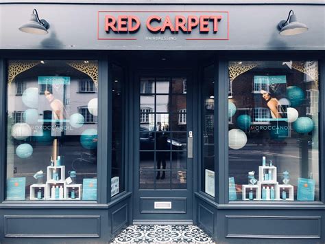 red carpet hairdressing