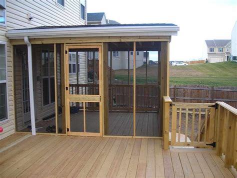 diy screen porch wood elbrusphoto porch  landscape ideas screened  porch diy house