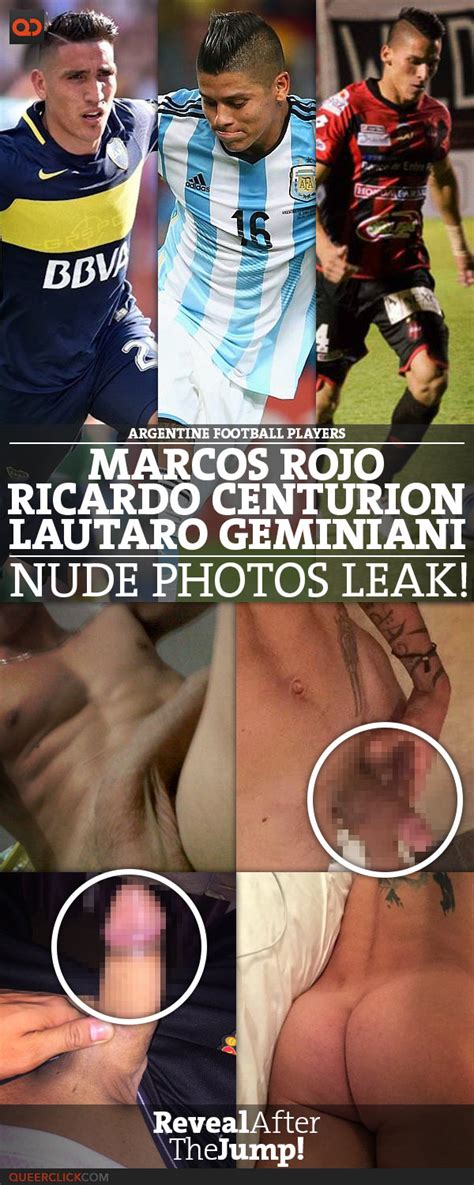 argentine football players marcos rojo ricardo centurión and lautaro geminiani nude photos leak