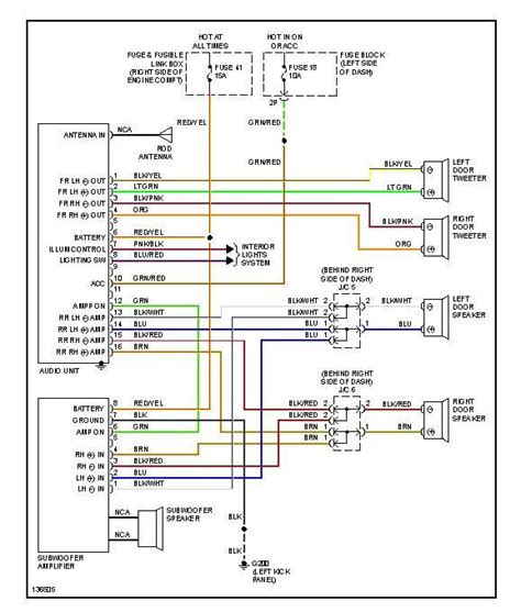 bose amp wiring diagram manual xza nissan altima nissan nissan navara