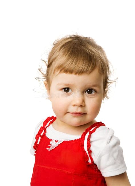 toddler girl stock photo image  happiness headshot