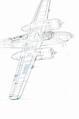 Airplane Dogfight sketch template