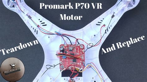 promark p vr drone teardown  motor replacement youtube