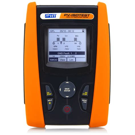 ht instruments pv isotest multifunction tester  photovoltaic systems