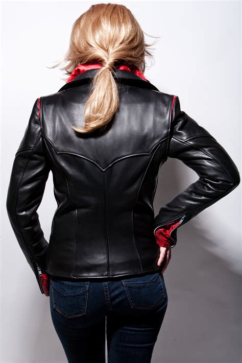 womens leather jacket style  lissa hill leather