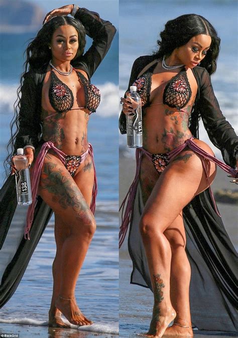 Photos Blac Chyna Flaunts Her Massive Curve In See