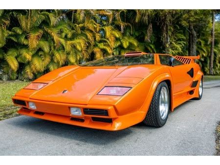 lamborghini countach replica  powered prova designs countach replica   parking