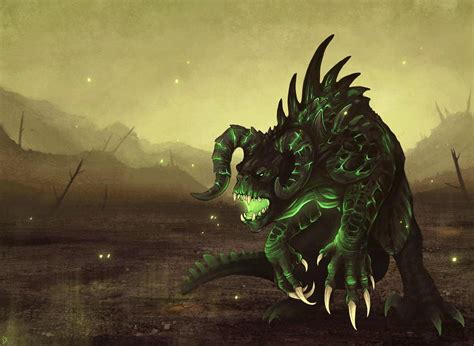 glowing deathclaw by kanizo on deviantart