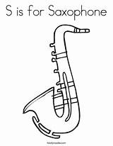 Saxophone Coloring Pages Music Printable Alphabet 688d Template Instruments Search Musical Yahoo Drawing Drum Set Instrument Clipart Alto Tattoo Favorites sketch template