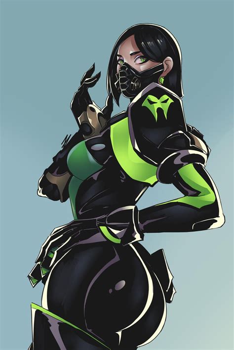 💚 viper 💚 character art comic art girls sexy anime art