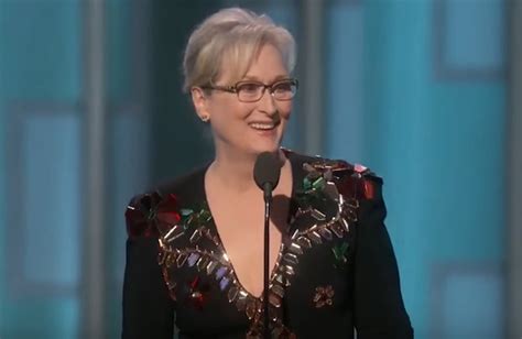 Meryl Streep Takes On Trump During Powerful Golden Globe Speech