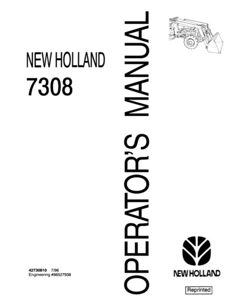holland loader  operators manual