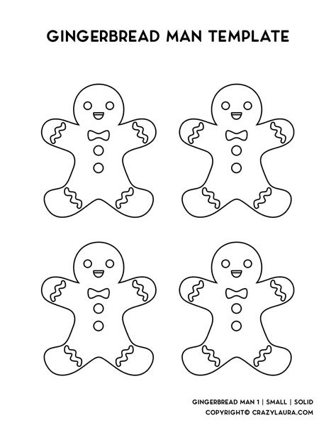 gingerbread man template coloring pages   gingerbread