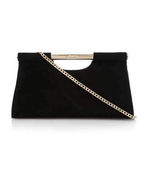 black suede clutch handbag milisente clutch purse  women suede envelope evening purses