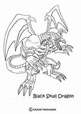 Dragon Coloring Skull Pages Yu Gi Oh Skeleton Color Print Library Hellokids Metal Clipart Template sketch template