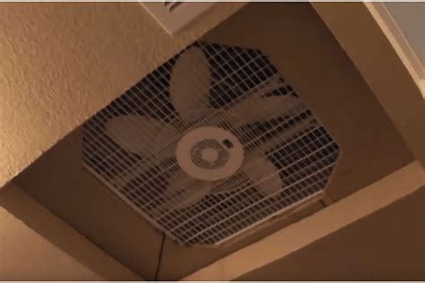 install   house fan
