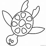 Turtle Printable Coloring4free Coloring Pages Outline Related Posts sketch template