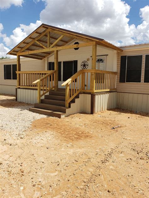 mobile home porches mobile home exteriors mobile home renovations mobile home living front
