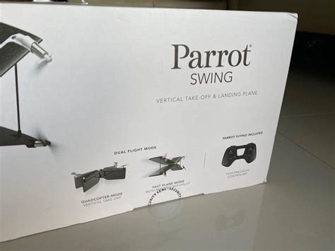 parrot swing drone  flypad controller  extra batteries hobbies toys toys games