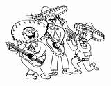 Coloring Mariachi Mayo Cinco Pages Band Printable Print Kids Color Everfreecoloring Mexican Sheets Children Marching Getdrawings Getcolorings Fiesta Costume Bubbledogs sketch template