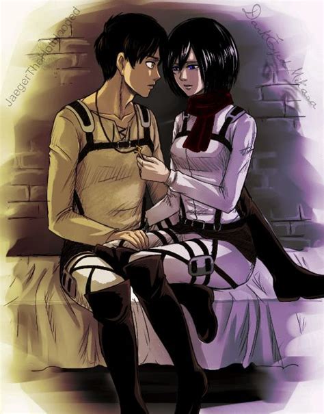 1253 Best Eren And Mikasa Eremika ☆ Images On Pinterest