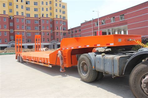 military lowboy trailer ton lowbed axle  ton lowbed semi trailer  sale buy