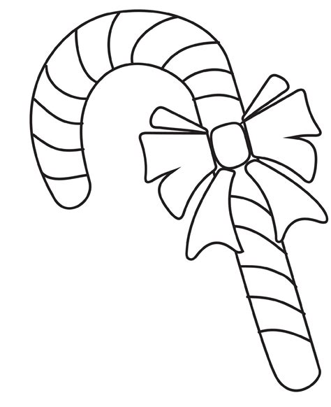 candy cane coloring page  students  worksheets