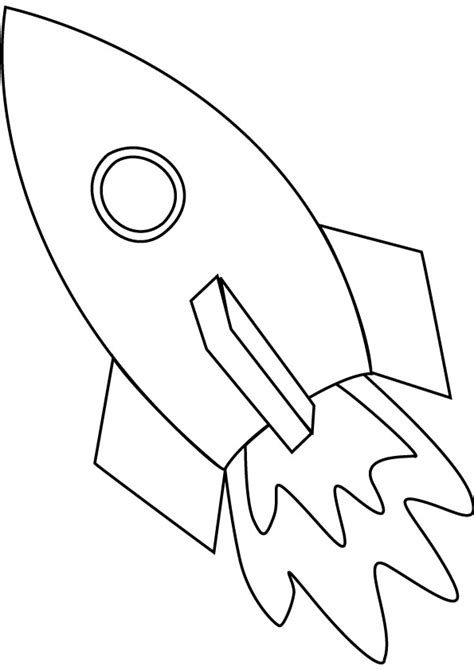 rocket ship coloring pages    print