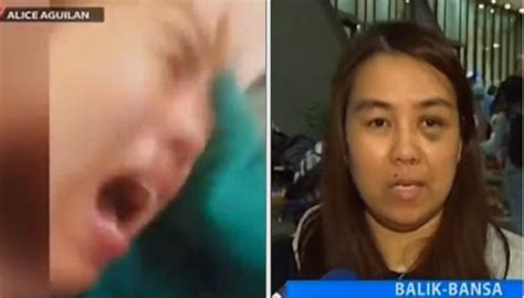 Pinay In Viral Attack Video Returns Home From Iraq Philippine News