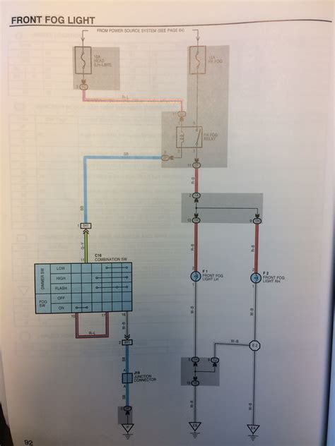 factory fog wiring diagram ihmud forum