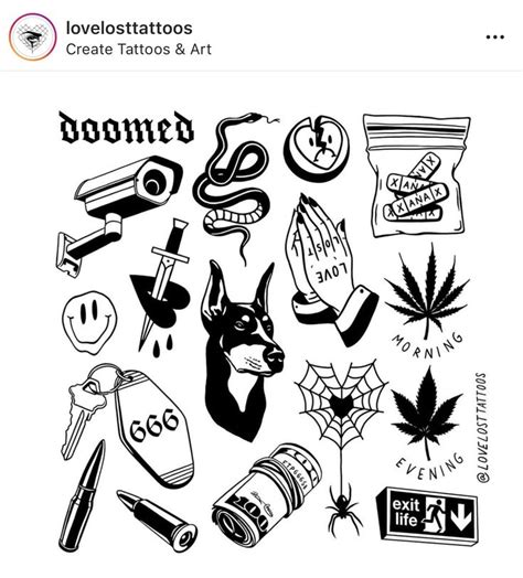 pin on best tattoo flash black ink on pinterest