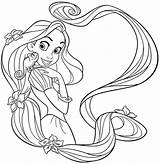 Rapunzel Coloring Disney Pages Princess Tangled Kids Choose Board Quality High Sheets Printable sketch template