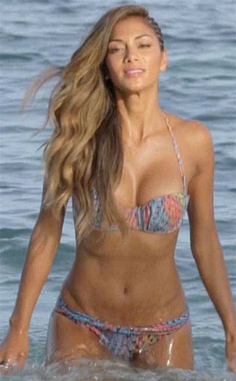nicole scherzinger shows off bikini body on x factor u k e news