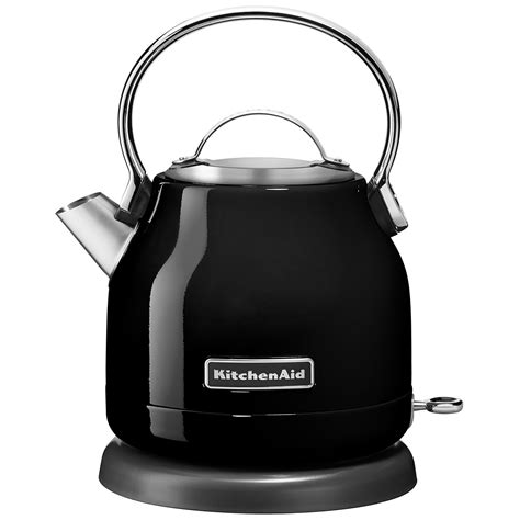 kitchenaid  classic onyx black electric kettle kekaob costco australia