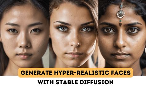 ways  generate hyper realistic faces  stable diffusion ai