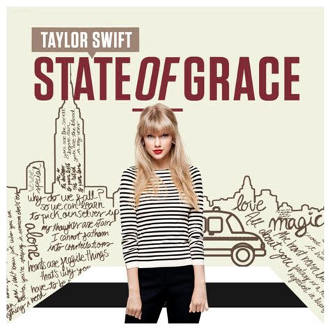 taylor swift state of grace cover with images taylor
