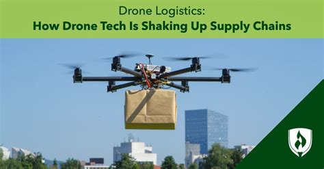 drone logistics  drone tech  shaking  supply chains rasmussen university