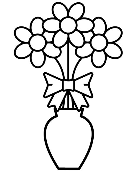 simple picture  flowers   vase