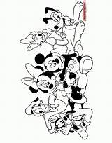 Mickey Coloring Friends Pages Mouse Baby Drawing Disney Book Printable Easy Moderno Getcolorings Color Pag Getdrawings sketch template